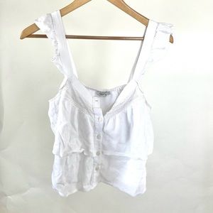 American eagle, summer top, size small, white
